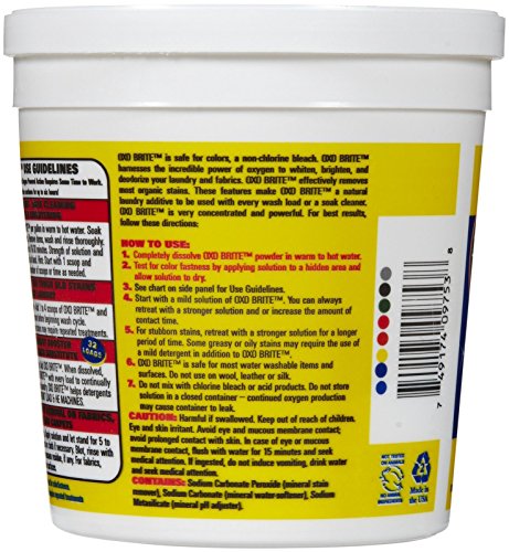 Earth Friendly Products OXO Brite Non-Chlorine Bleach, 2 lb