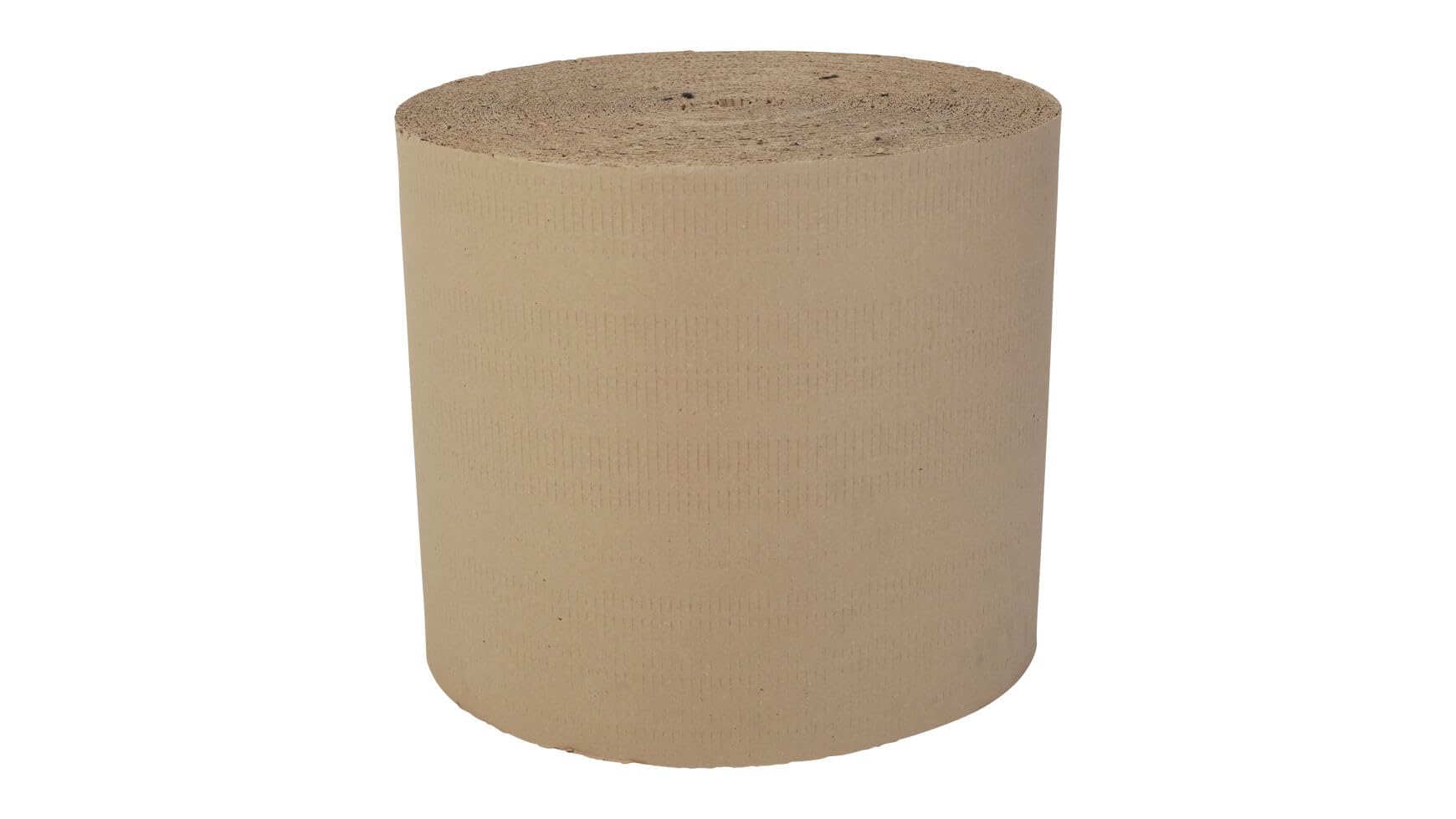 packster 4x Rollenwellpappe Wellpapprolle 50cm 70lfm Braun C-Welle Wellpappe Verpackungsmaterial für sicheren Versand & Lagerung