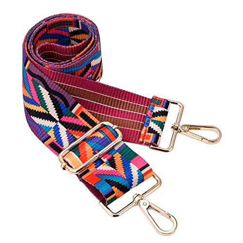 Image of ZOOEASS Wide Shoulder Strap Adjustable Replacement Belt Crossbody Canvas Bag Handbag
