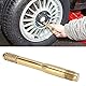 Radausrichtungsstift Edelstahl Führungsbolzen mit Lug Bolts Autoreifenwechsel Führungswerkzeug mit Standard Gewindegröße zum Wechseln von Autorädern mit Lug Bolts(M12*1.5)