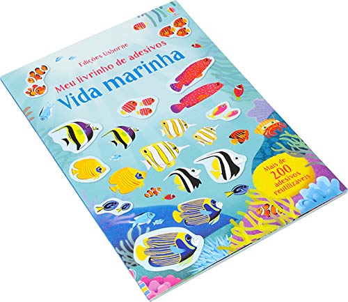 Vida marinha: meu livrinho de adesivos