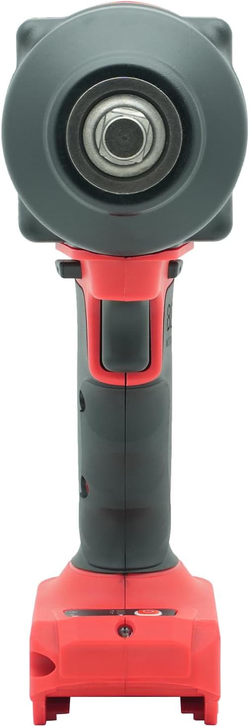 CIW-112C-DW 1/2" Cordless Impact Wrench for Dewalt 18V Battery, Impact Wrench 1256Ft-lbs High Torque Brushless Electric Impact Gun, Power Impact Driver with 4-Mode Speed, LED Light(no battery)