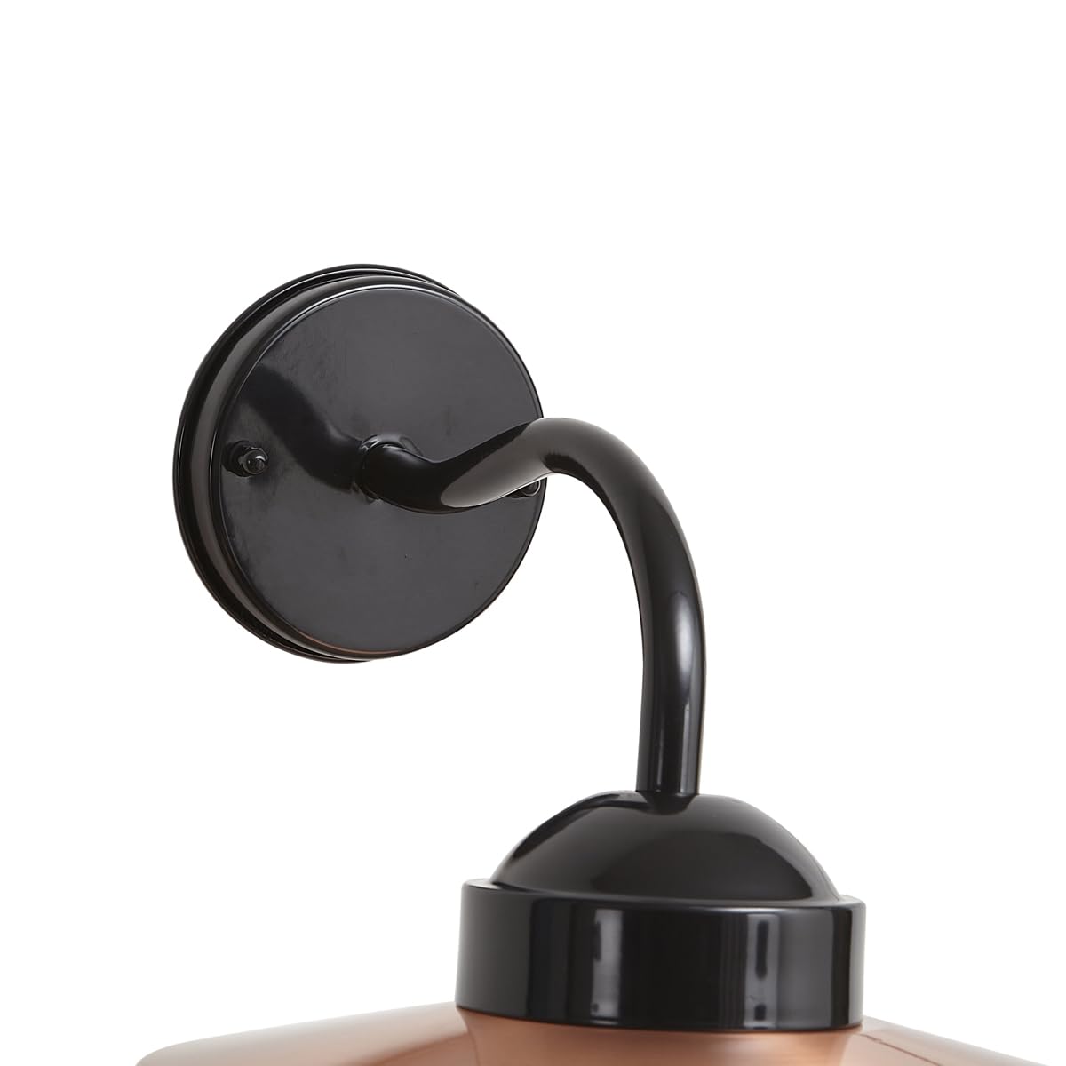 Qazqa moderne applique murale extérieure noir 36.1cm Kansas