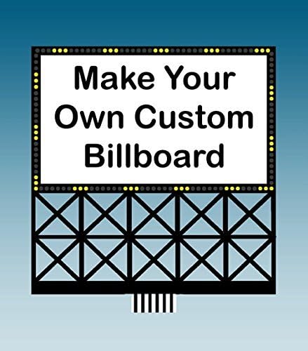 Lights4Models 88-2351 Lg Make Your own Billboard Sign by Miller Signs