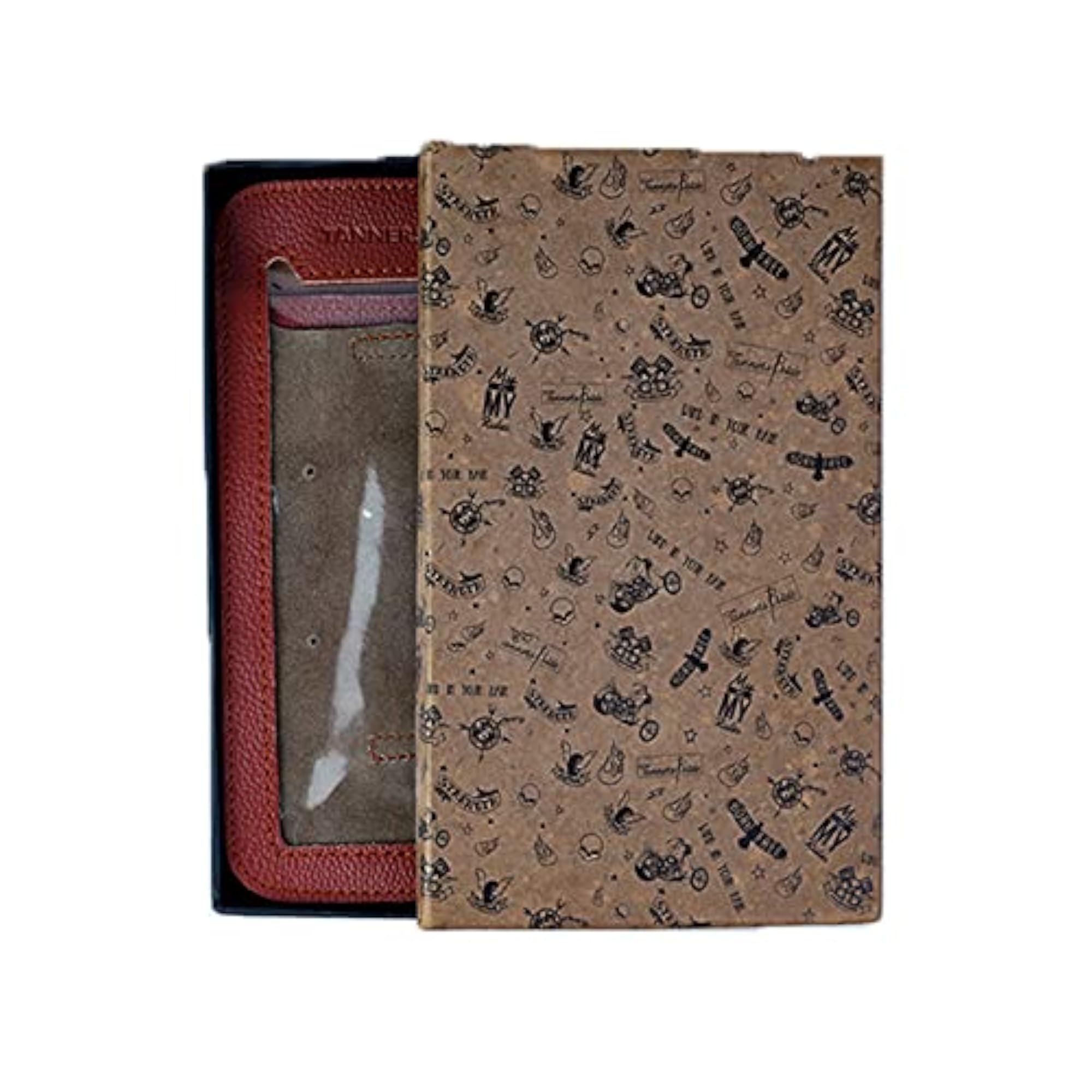 Leather Magnetic Phone Pouch, Tan Color