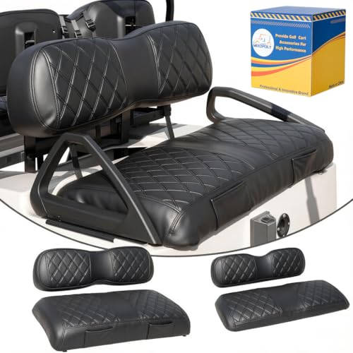 Housses de siège Club Car DS lot de 4 accessoires voiturette golf cuir vinyle