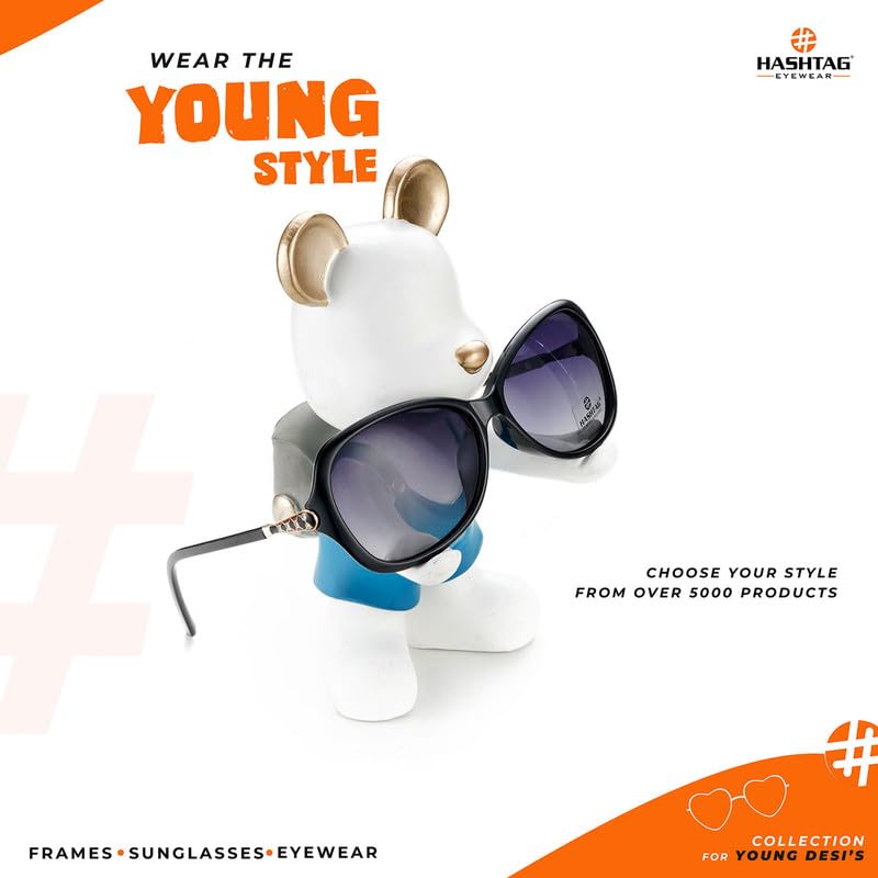Image of HASHTAG EYEWEAR Women Branded and Stylish Sunglasses | Polarized and 100% UV Protected |Women Goggles