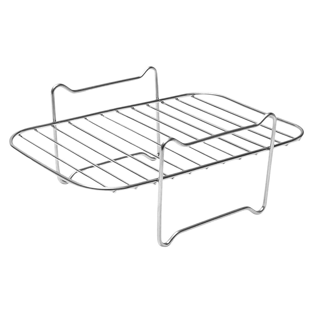 CTRLZS Air Fryer Rack for DZ201/DZ401 Foodi Accessories Stainless Steel Multi-Layer Stackable Dehydrator Rack