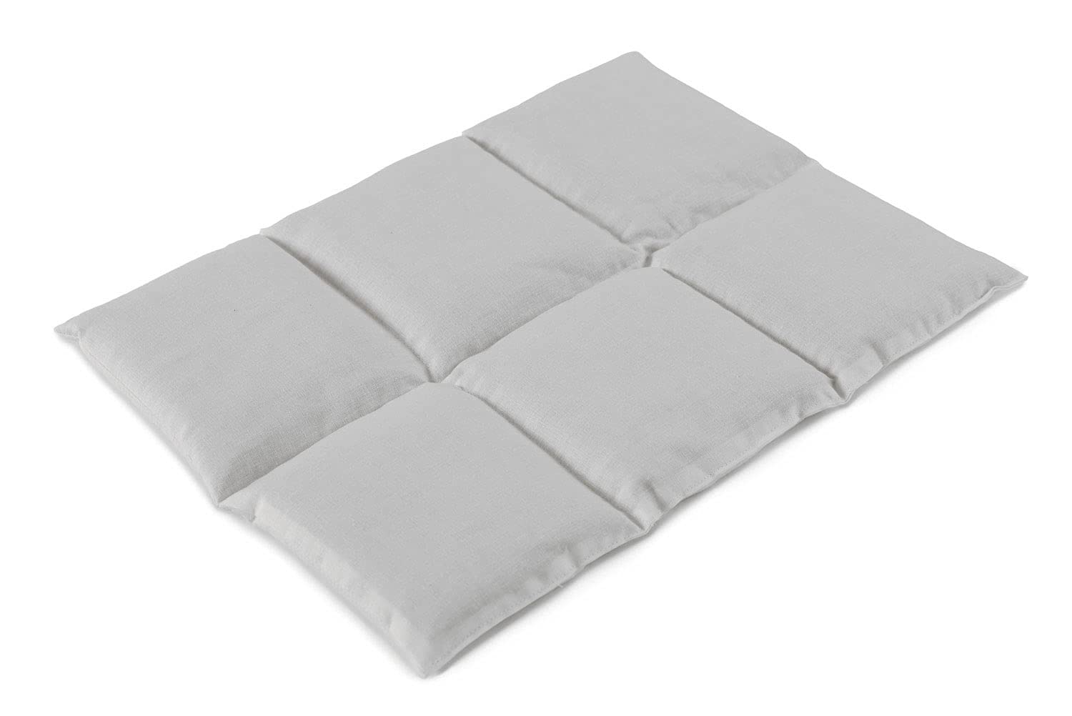 Cuscino Con Semi Di Lino 40X30 6 Compartimenti