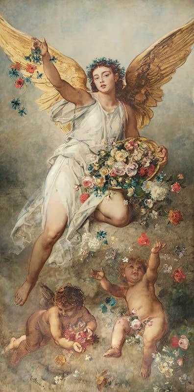 Toile Ludwig Knaus La paix peinture murale 60x90cm pour habiller un grand mur vide de salon