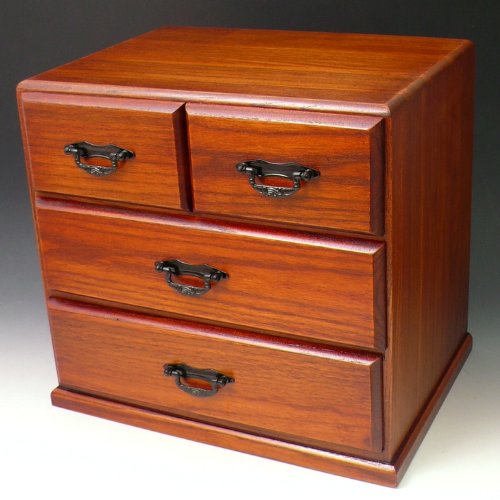 Amazon | 和 小物入れ3段タンス 4引き出し 箪笥 小物整理タンス 三段