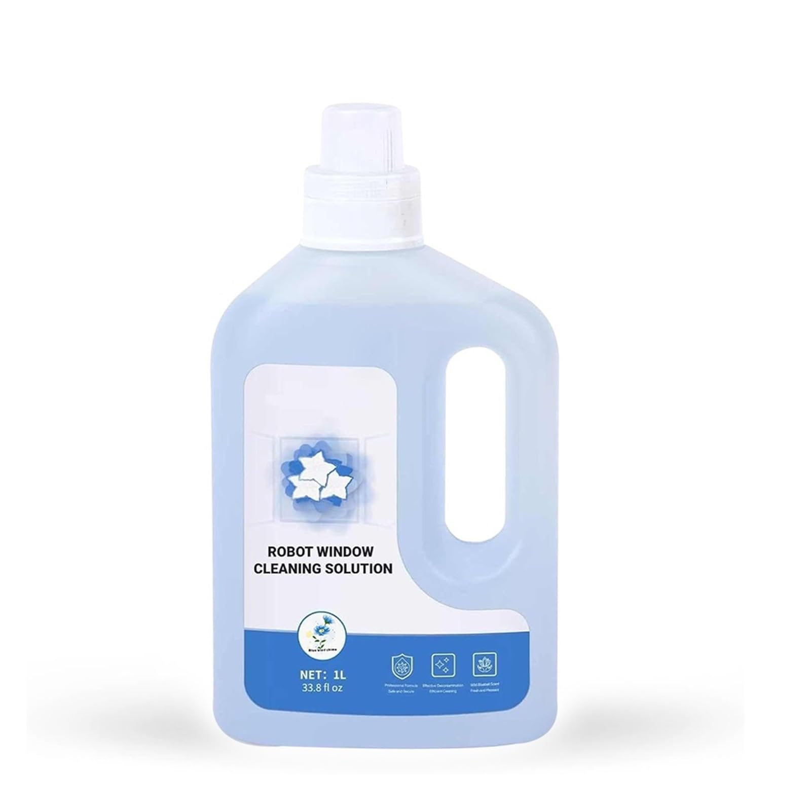 Solución de limpieza de 1 litro for robots de limpieza de ventanas, compatible con ECOVACS Winbot Winbot W1 PRO/W2/W2 OMNI/W2 PRO/W2 PRO OMNI/W2S/W2S OMNI/All Winbot(3L(3 Bottle))