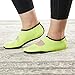 NuFoot Mary Janes Women's Shoes, Best Foldable & Flexible Flats, Slipper Socks, Travel Slippers & Exercise Shoes, Dance Shoes, Yoga Socks, House Shoes, Indoor Slippers, Neon Yellow, Large