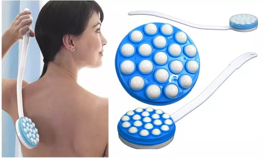 Roll-On Back Massage Long Handheld Body Gel Oil Lotion Applicator