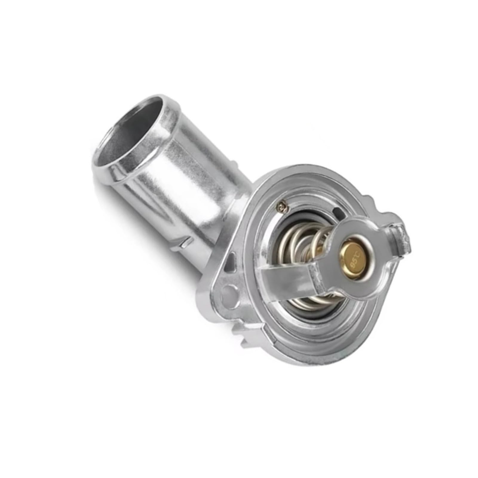 Vehicle Coolant Thermostat Compatible With Dodge For Avenger 2011 2012 2013 2014 1 Pcs Aluminum Coolant Thermostat Housing Replacement Accessories 7B0121111B