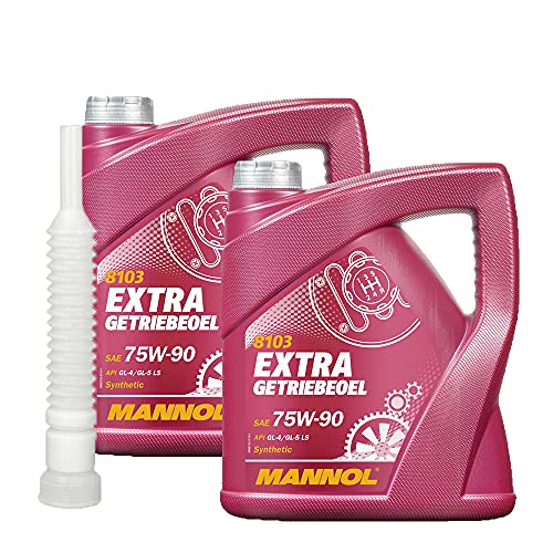 2 x4l, MANNOL Extra Getriebeöl 75W-90 GL-5 Öl + Ausgießer