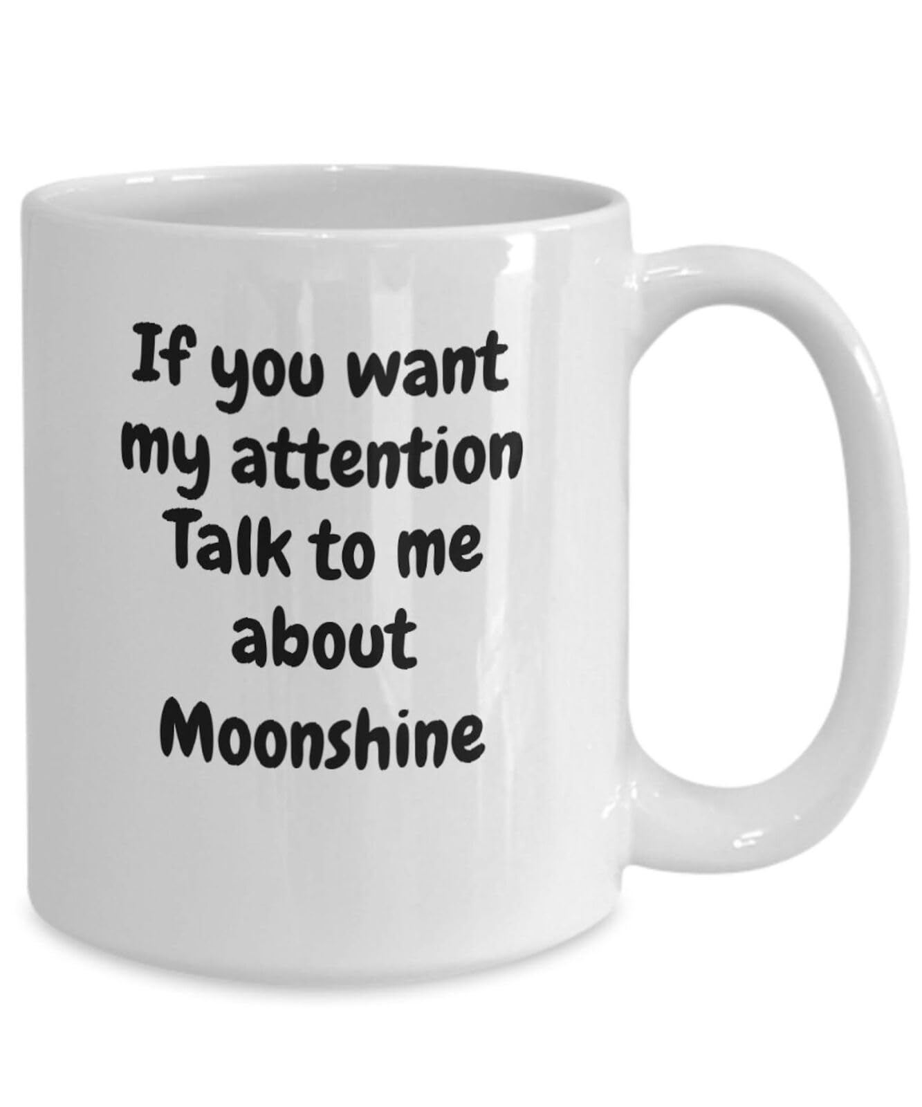 KALIDHAR Moonshiners Coffee Mug Moonshine Cup Gift Idea Printed Coffee and Tea Ceramic Mug- 320 ML Ceramic Coffee Mug 0828
