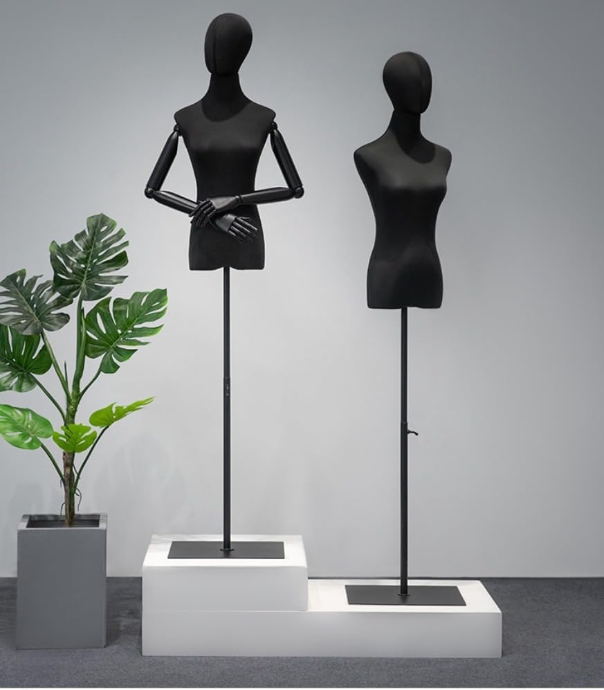 レディーストルソー　カツラギ張 楽天市場】スレンダー 7号サイズボディ 白カツラギ張トルソー 肩