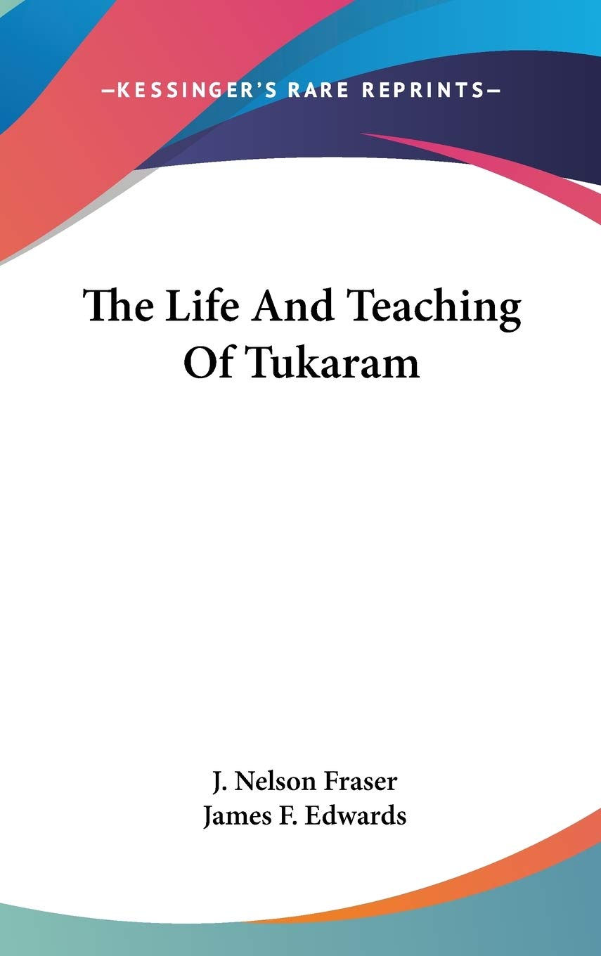 Buy The Life and Teaching of Tukaram — BookShops.in