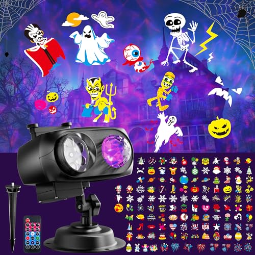 Jackyled JKDP02 Christmas Halloween Projector Lights Outdoor cover