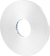 DONQL Balloon Ribbon,Ribbons for Gift Wrapping 50M Per Roll, Curling Ribbon of 5mm Width, for Crafting Chirstmas ＆Coloured Balloons (White)