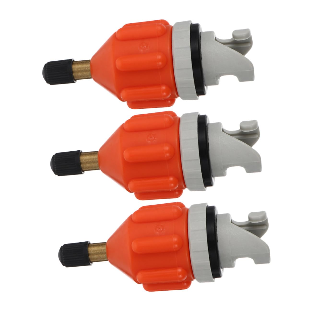 UPKOCH Adattatore Ugello Gas Ugelli Adattatore Valvola Pompa dell'Aria Air Pump Pompa Ad Aria Adattatore Pompa Gonfiabili Adattatore Pompa Letto Gonfiabile Rame Rosso
