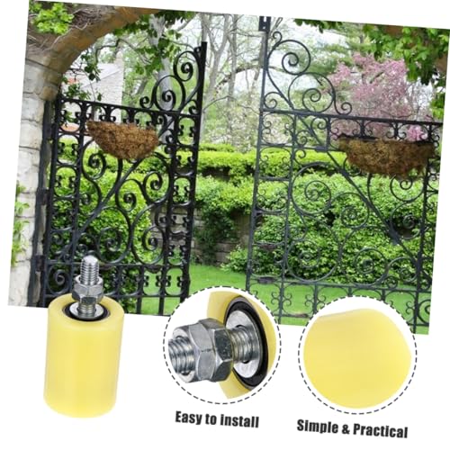 Galets de guidage robustes UKCOCO avec supports de rechange antichoc x4