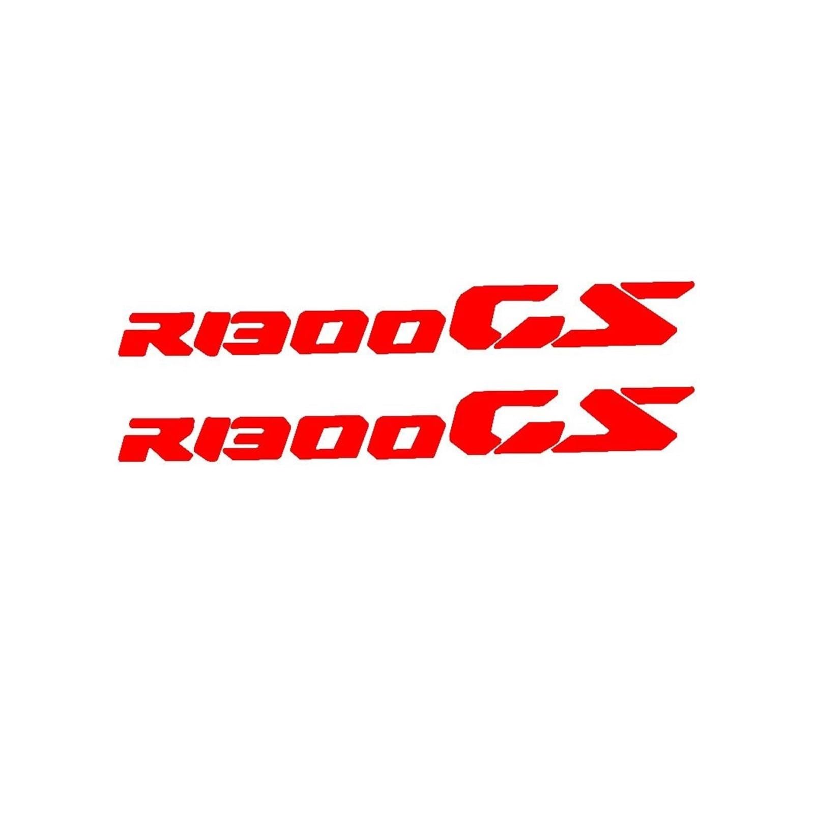 Emblem Badge Decal Tank Wheel Soft PVC Sticker for R1300GS Stickers R1300GS(RED)