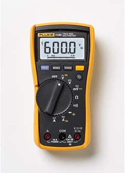 Fluke 3022416 115 600V Digital Multimeter Yellow