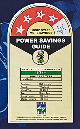 Image of Whirlpool 215L 4 Star Direct Cool Single Door Refrigerator (230 IMFresh Roy 4S, Sapphire Dahlia, Base Stand with Drawer)