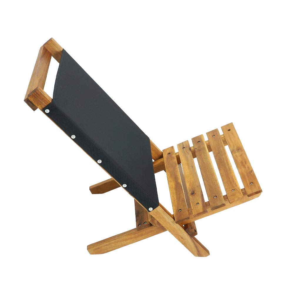 YATAI Wooden Folding Chair Rocking Patio Wood Relaxing Chair Wood