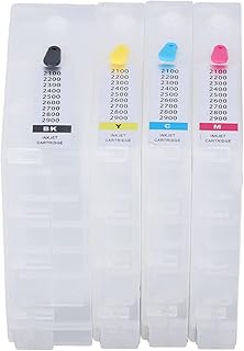 Cartuchos de impresora, cartucho de tinta negro azul rojo amarillo precisos mejores efectos flujos suaves 4 piezas para IB4070 IB4170 MB5070 MB5170 MB5370 MB5470