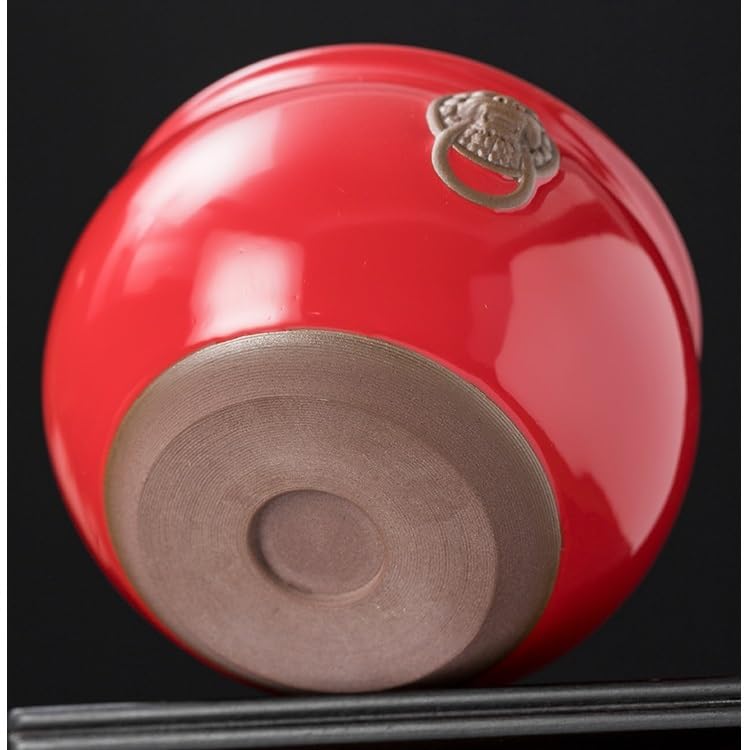 Tazas de té Pequeñas Juego de tazas té cerámica, taza del propietario, tazón grande hecho a mano con borde dorado Taza de té de Kungfu(B)