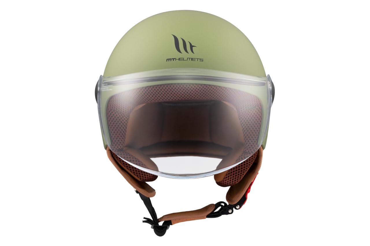CASCO MTB STREET S SOLID A6, Verde Opaco (Green), L
