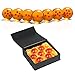 7 Teile/Satz DrachenbäLle Kristallkugel, 7 Sterne Dragonball Anime Cosplay Kugeln Mit Stern Transparenten Kugeln Für Spielzeug Ball, SammlerstüCk, Ornament
