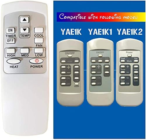 Replacement GE Air Conditioner Remote Control YAE1K YAE1K1 YAE1K2 image 4