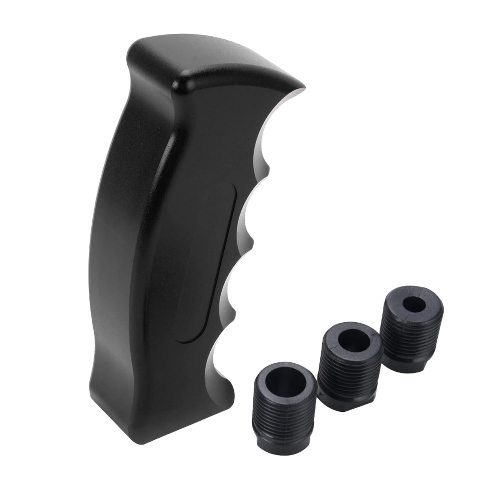 Rxgiasup Black Premium Alloy Gear Shifting Knob With Universally Compatibility For Most Vehicles And Tool Less Installation For Quick Setup Ergonomic Alloy Shifting Knob