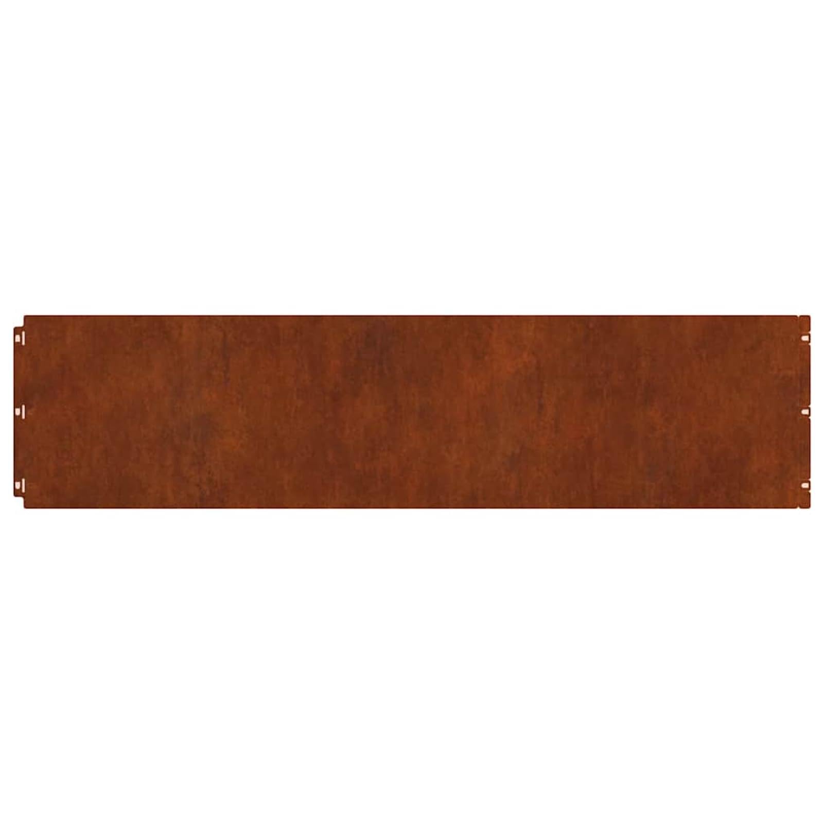 Gecheer Bordure per Prato, Flessibili 25 x 103 cm in Acciaio Corten con Sistema di Connessione Rapida per Giardini Aiuole Vialetti e Cortili