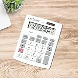 Une calculatrice de bureau avec 4 opérations standards et 4 operations avancées (mémoire 3 boutons, pourcentage, racine carrée) et calcul de marge.