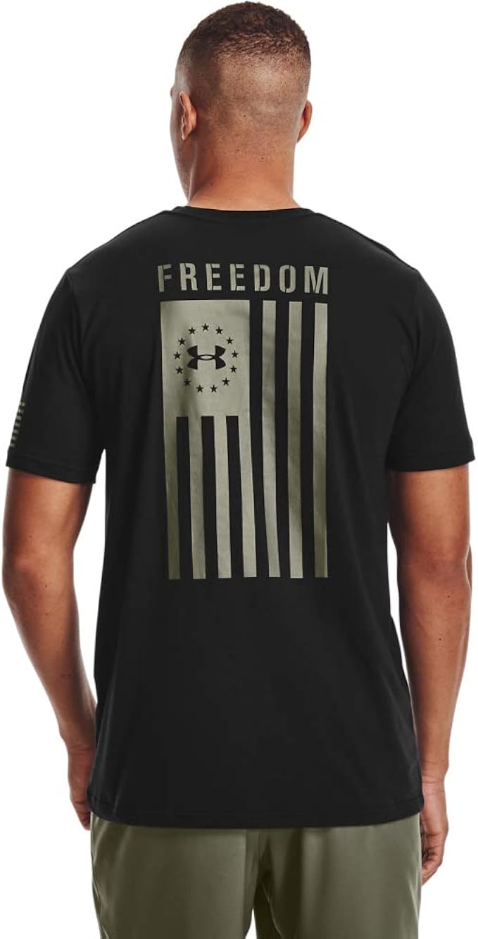 under armour american flag shirt