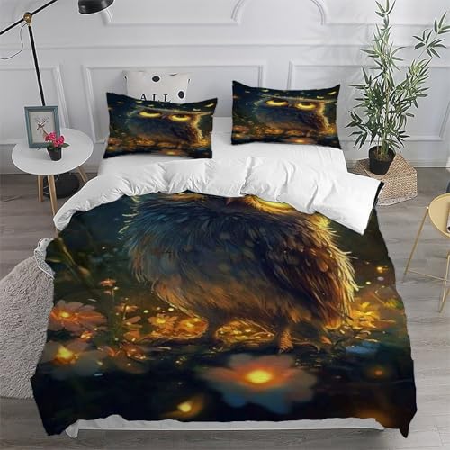 Housse de couette 3D microfibre de qualité supérieure avec taies d'oreiller - 6