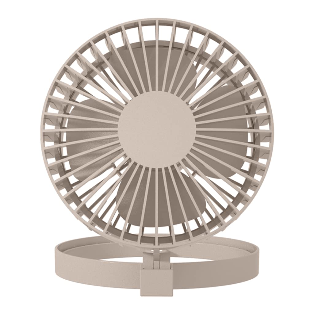FGJsfhrDTU Portable Fan, Foldable USB with Adjustable Angle Personal Desktop Quiet for Home Bedroom 2 Speeds for