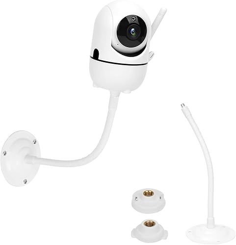 Soporte de pared para monitor de bebé compatible con HelloBaby HB65/HB6550/HB6339/HB6558/HB66/HB248, ANMEATE SM935E/SM650, Bonoch, monitor de bebé