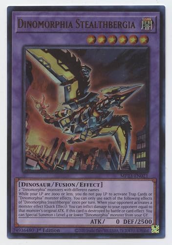 Dinomorphia Stealthbergia - MP23-EN021 - Ultra Raro - 1ª edición