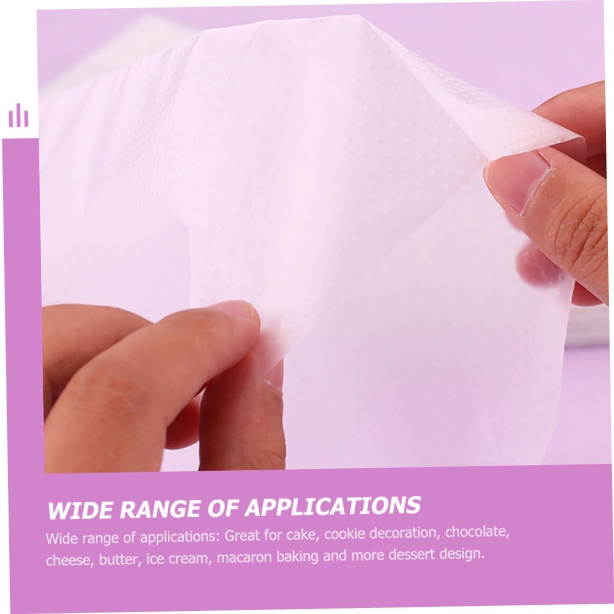 Zerodeko 200pcs Disposable Pastry Bags Thickened Burst Icing Bags Food Grade Decorating Supplies for Cakes and Cookies Versatile and Easy to Use for Home and Professional Baking