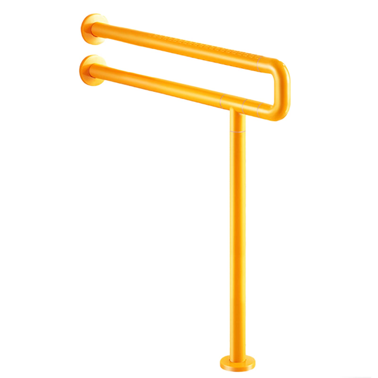 Fkxsxaz Women's Yellow Toilet Grab Bar, Handicap Rails, Seat Support Aid Assist Rail,Non Slip Bar For Disabled Elderly Pregnant - Aid,-60Cm