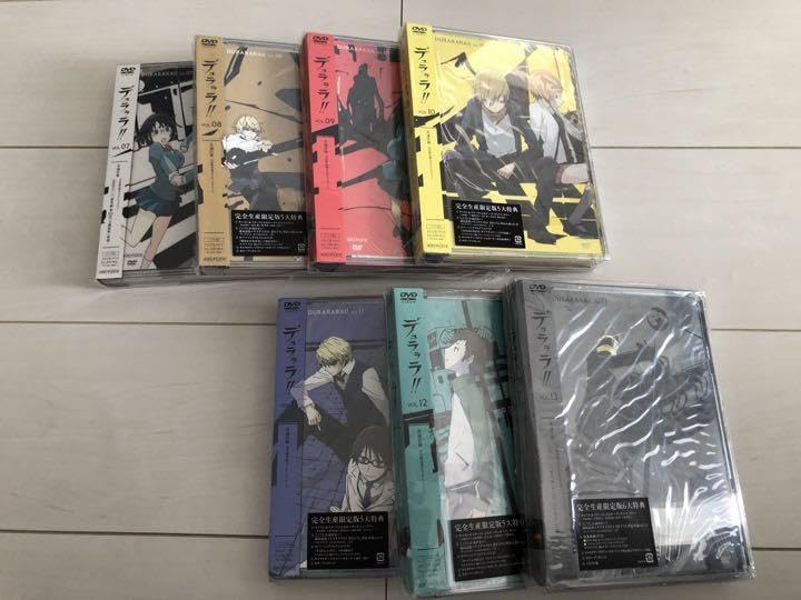 デュラララ！！アニメ全巻　完全生産限定版　オマケ多数　美品 Amazon.co.jp: デュラララ!! 全13巻セット [マーケットプレイス