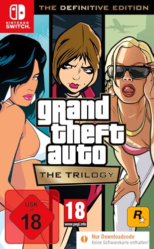 Grand Theft Auto: The Trilogy – The Definitive Edition (Code in the Box) [Nintendo Switch]