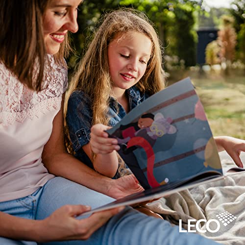 LECO Outdoor-Doppelliege Original – Sonnenliege, Gartenliege mit Sonnendach für zwei Personen wetterfest - Gestell anthrazit