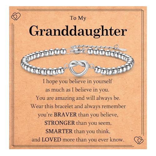 Pulsera de nudo de corazón un dulce regalo para mamá e hija por Navidad